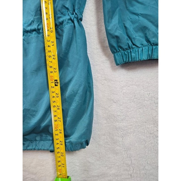 Women's Helly Hansen Packable Jacket Teal Blue Size M - Picture 11 of 12